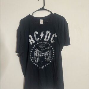 AC/DC Black Graphic T-Shirt